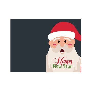 Custom Christmas Greeting Card Santa Merry Christmas Happy New Year